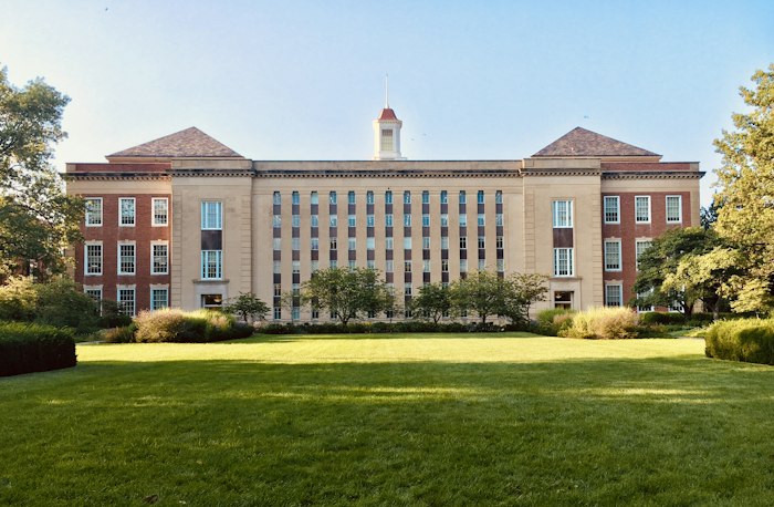 Historic red-brick university campus